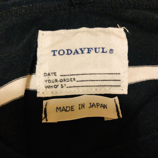 TODAYFUL(トゥデイフル)のtodayful/ボーダー Tシャツ レディースのトップス(Tシャツ(半袖/袖なし))の商品写真