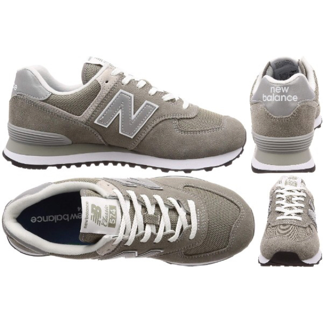 New Balance(ニューバランス)の🔴26.5㎝ グレー(EGG) 現行｟他サイズ22〜30㎝｠【🔵返品無料】 メンズの靴/シューズ(スニーカー)の商品写真