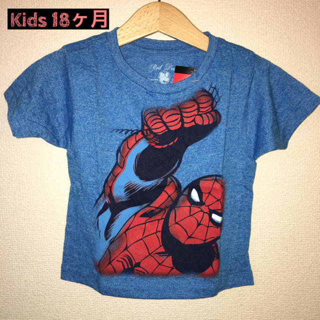 ベビーTシャツ スパイダーマン 18ヶ月 キッズ/ベビー/マタニティのベビー服(~85cm)(Ｔシャツ)の商品写真