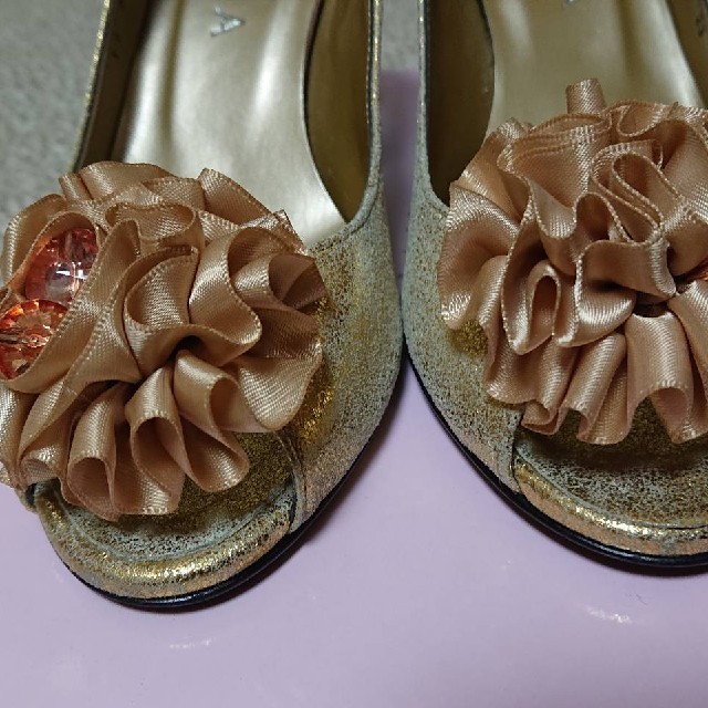 DIANA(ダイアナ)のオープントゥパンプス Diana レディースの靴/シューズ(ハイヒール/パンプス)の商品写真
