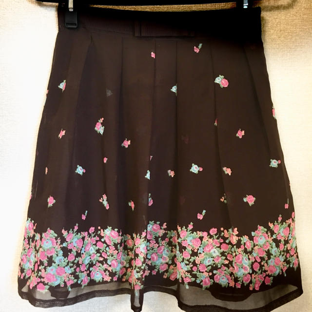 美品！花柄スカート レディースのスカート(ミニスカート)の商品写真