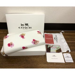 コーチ(COACH)の新品 COACH ラウンドファスナー 長財布 即日発送(財布)