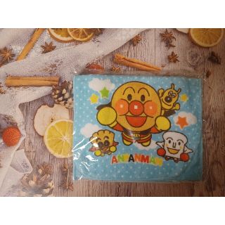 アンパンマン(アンパンマン)のアンパンマンポケットタオル(あおぞら)☆12×14cm☆綿100%☆新品☆送料込(その他)