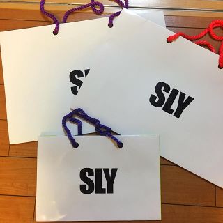 スライ(SLY)のＳＬＹ ショップ袋(ショップ袋)