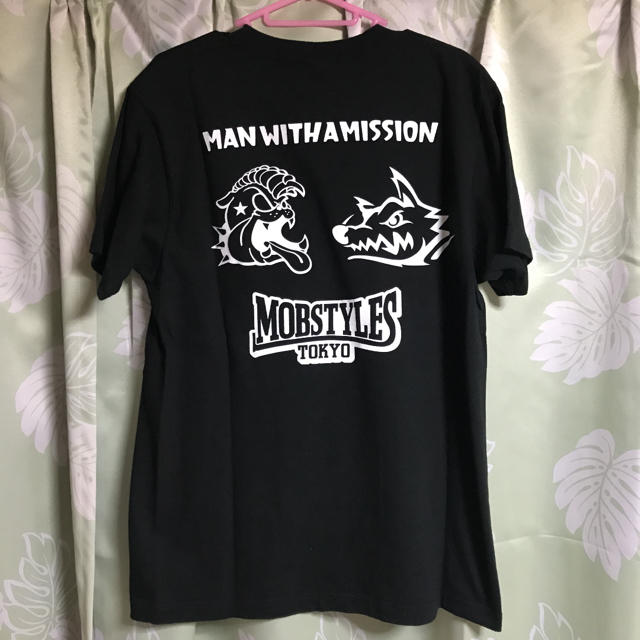 MAN WITH A MISSION(マンウィズアミッション)のマンウィズアミッション × モブスタイル Tシャツ サイズM マンウィズ エンタメ/ホビーのタレントグッズ(ミュージシャン)の商品写真