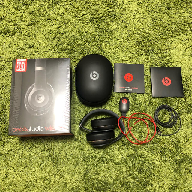 Beats by Dr Dre(ビーツバイドクタードレ)の超美品 beats studio wireless ビーツ ビーツスタジオ スマホ/家電/カメラのオーディオ機器(ヘッドフォン/イヤフォン)の商品写真