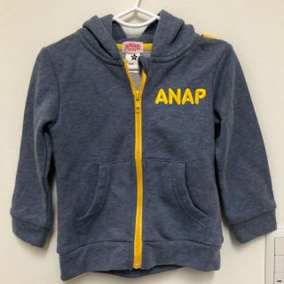 アナップキッズ(ANAP Kids)のアナップ リュック デザイン パーカー 90(ジャケット/上着)