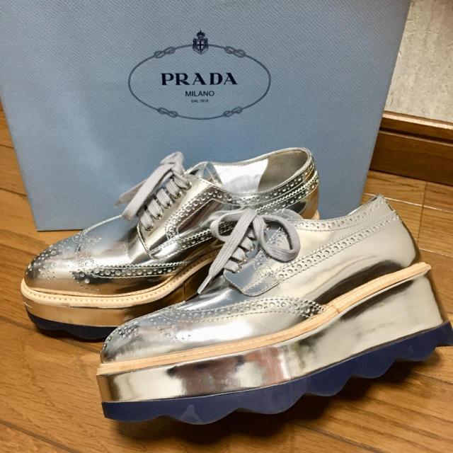 プラダ PRADA 厚底 シューズ