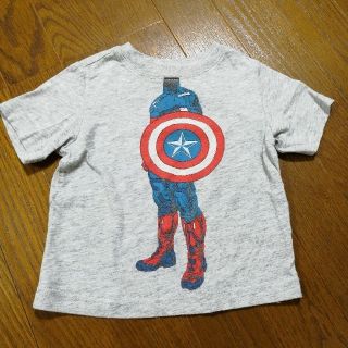 マーベル(MARVEL)のキャプテンアメリカTシャツ⭐サイズ80くらい(Ｔシャツ)