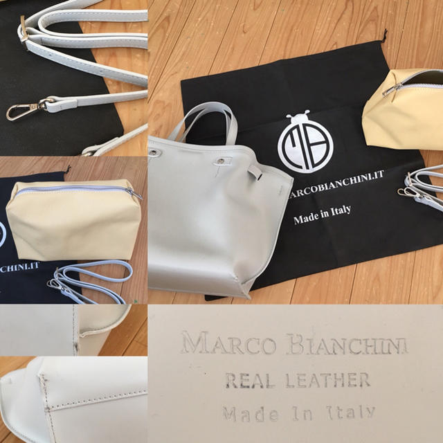 UNITED ARROWS green label relaxing(ユナイテッドアローズグリーンレーベルリラクシング)の美品♡UnitedArrows♡MARCO BIANCHINI♡2WAYバッグ レディースのバッグ(トートバッグ)の商品写真