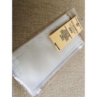 ムジルシリョウヒン(MUJI (無印良品))の新品未開封 ≪無印良品≫パスポートケース用 クリアポケット(ファイル/バインダー)