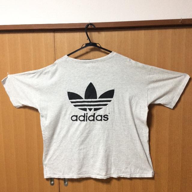 adidas(アディダス)のアメリカ製　90s トレフォイル adidas メンズのトップス(Tシャツ/カットソー(半袖/袖なし))の商品写真