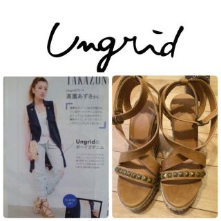 アングリッド(Ungrid)のungrid スタッズサンダル(サンダル)