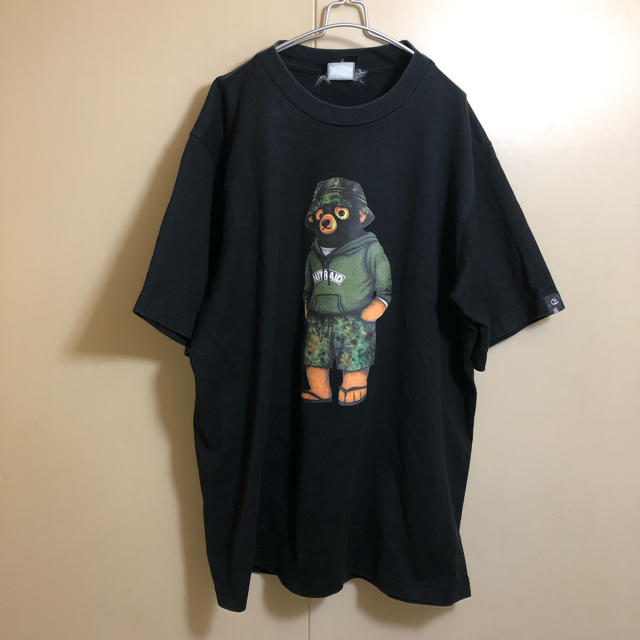 nitraid(ナイトレイド)の中古 nitraid ナイトレイド ベア BEAR Tシャツ M メンズのトップス(Tシャツ/カットソー(半袖/袖なし))の商品写真