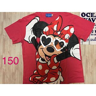 ディズニー(Disney)の東京ディズニーリゾート  ミニーちゃん サングラス Tシャツ 150サイズ(Tシャツ(半袖/袖なし))