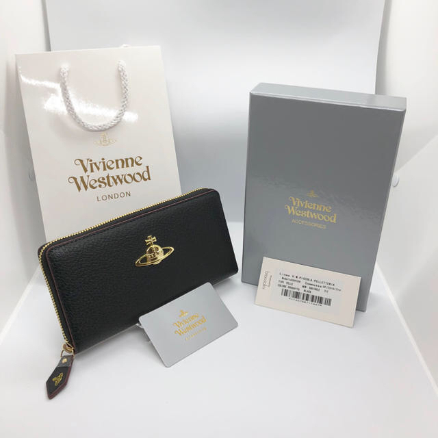 Vivienne Westwood(ヴィヴィアンウエストウッド)のヴィヴィアンウエストウッド ビッグオーブ 長財布  ☆本物保証☆ レディースのファッション小物(財布)の商品写真