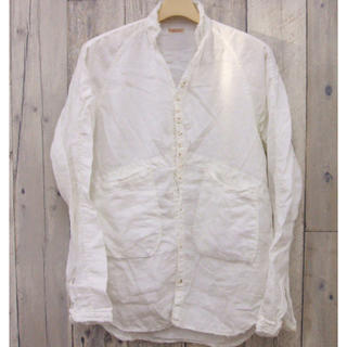 キャピタル(KAPITAL)のKAPITAL/キャピタル/リネンシャツサイズ3 L/ホワイト(シャツ)