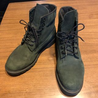 ティンバーランド(Timberland)のrisshin様専用！Timberland★ヌバック★レザー★ダークグリーン★(ブーツ)