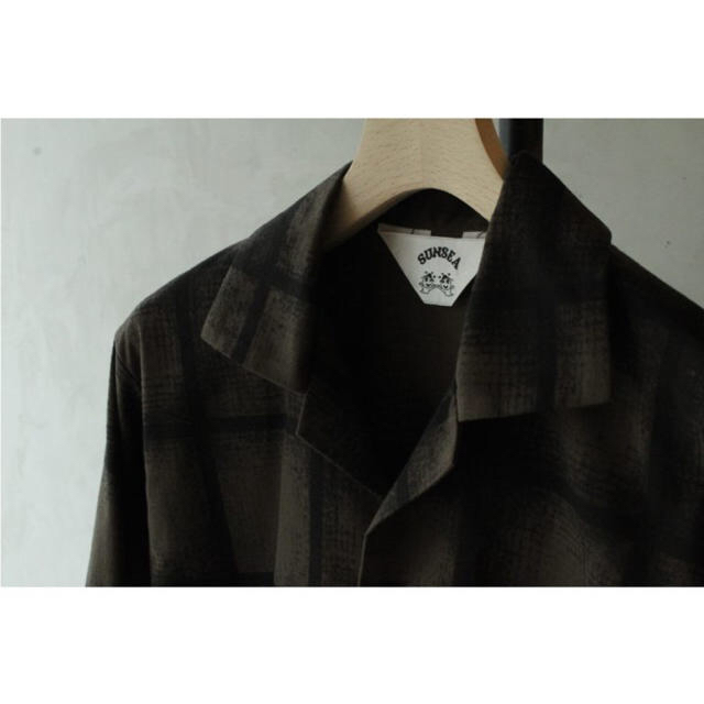 SUNSEA - SUNSEA FLANNEL CHECK GIGOLO SHIRTS シャツの通販 by