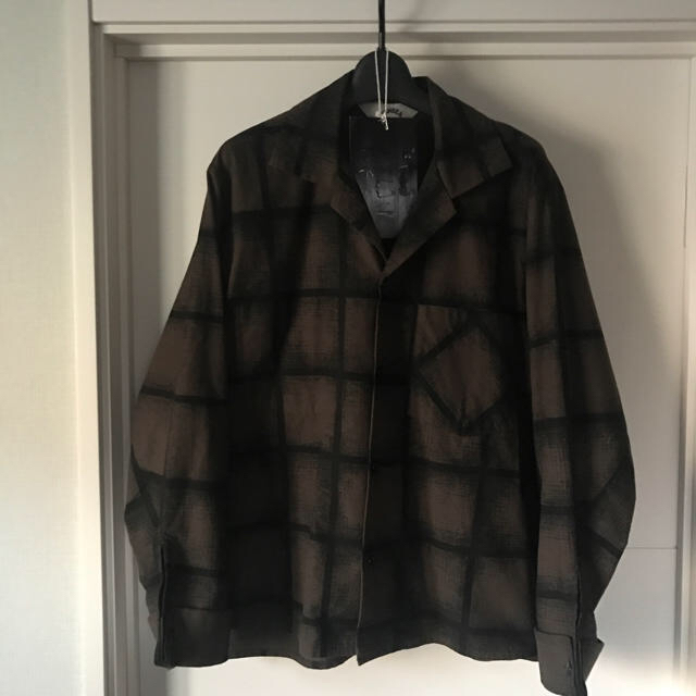 SUNSEA - SUNSEA FLANNEL CHECK GIGOLO SHIRTS シャツの通販 by