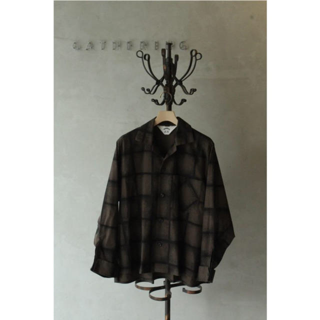 SUNSEA - SUNSEA FLANNEL CHECK GIGOLO SHIRTS シャツの通販 by
