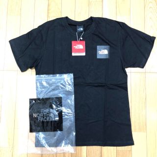 ザノースフェイス(THE NORTH FACE)の新品未使用thenorth faceノースフェイス Tシャツ黒ブラック L(Tシャツ/カットソー(半袖/袖なし))