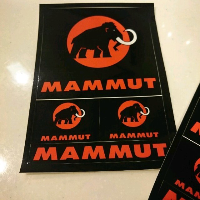 Mammut(マムート)の新品　1枚599円10枚4999円!  マムート  ポストカード ステッカー スポーツ/アウトドアのアウトドア(登山用品)の商品写真