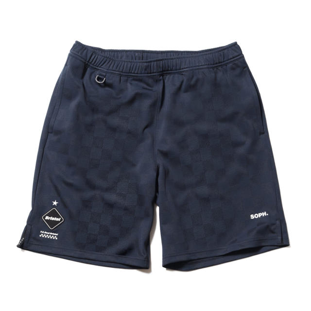 M FCRB 19SS CHECKER TRAINING SHORTS NAVY