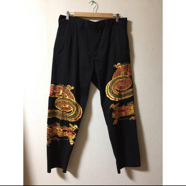 即納高品質 Supreme - Supreme Dragon work Pants Black 30インチの