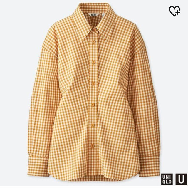 UNIQLO(ユニクロ)のUniqlo U ストレッチシャツ (チェック・長袖) レディースのトップス(シャツ/ブラウス(長袖/七分))の商品写真