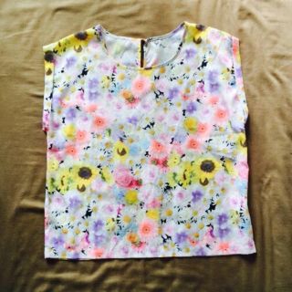 ジュエティ(jouetie)の花柄トップス♡(Tシャツ(半袖/袖なし))