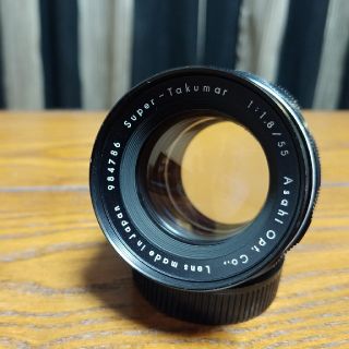 ペンタックス(PENTAX)の整備済み実用良品 super takumar 55mm f1.8 前期型(レンズ(単焦点))