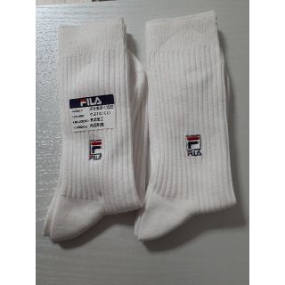 フィラ(FILA)の未使用◆FILAメンズ白ソックス2足セット(ソックス)