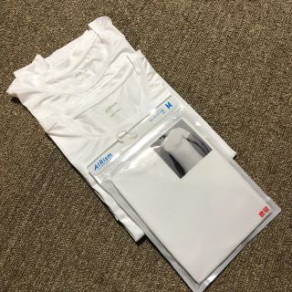 ユニクロ(UNIQLO)のエアリズム《UNIQLO》3枚セットⓂ️メンズ(Tシャツ/カットソー(半袖/袖なし))