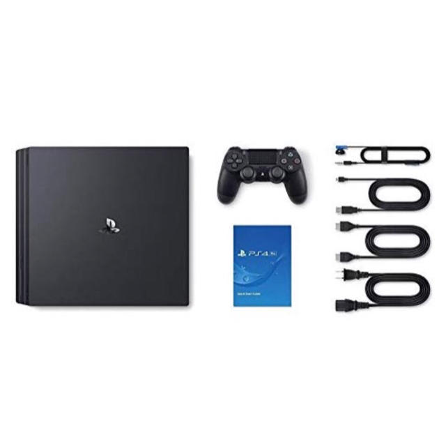 美品 PS4 PlayStation 4 Pro ジェットブラック 1TB