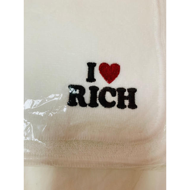 rich(リッチ)のrich ハンドタオル インテリア/住まい/日用品の日用品/生活雑貨/旅行(タオル/バス用品)の商品写真