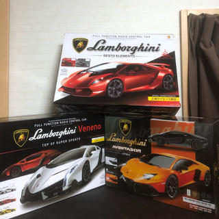 ランボルギーニ(Lamborghini)の【新品未開封】ランボルギーニ ラジコンカー3台セット(トイラジコン)