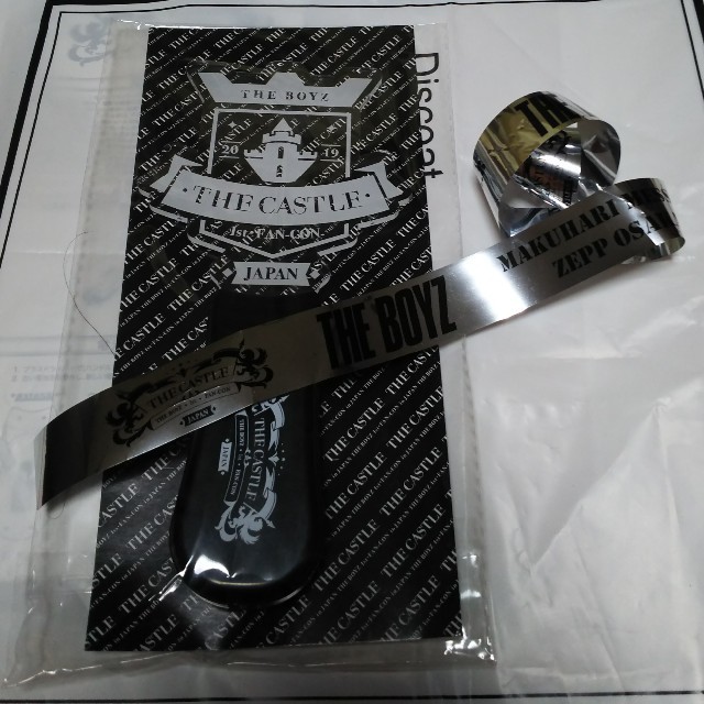 THE BOYZ ペンライト 銀テープ 大阪 エンタメ/ホビーのタレントグッズ(アイドルグッズ)の商品写真