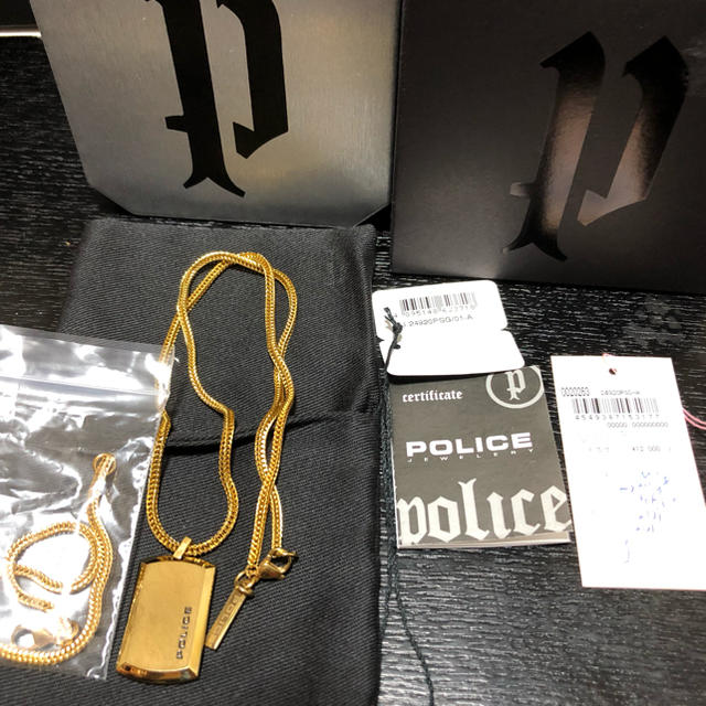 POLICE(ポリス)のPOLICE  ネックレス ゴールド メンズのアクセサリー(ネックレス)の商品写真