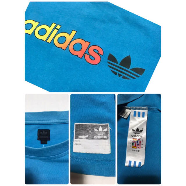 Adidas Vintage90s Adidas Tシャツ 万国旗タグ ビッグロゴの通販 By 古着屋 Dog S アディダスならラクマ