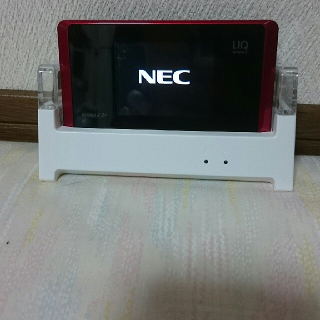 WiMAX２ NEC WX05 クレードルセット