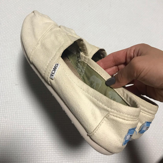 TOMS(トムズ)のジェリー様専用◆一回のみ使用美品◆TOMSシューズ◆ レディースの靴/シューズ(スニーカー)の商品写真