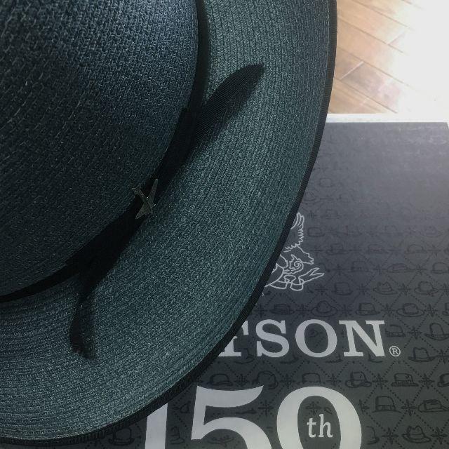 Borsalino(ボルサリーノ)のステットソン・ストラトライナーSP・ターコイズ 59CM【ヘンプ】 メンズの帽子(ハット)の商品写真