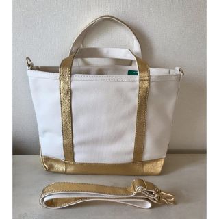 エルエルビーン(L.L.Bean)のお値下げしました【限定品】新品  ゴールドLLBeanトートバッグ (トートバッグ)