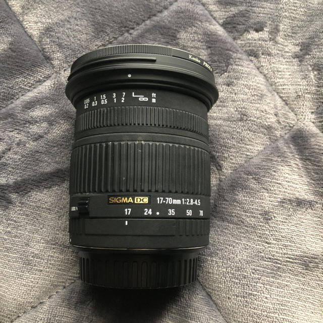 SIGMA(シグマ)の【ジャンク品】シグマ 17-70mm F2.8-4.5 DC MACRO スマホ/家電/カメラのカメラ(レンズ(ズーム))の商品写真