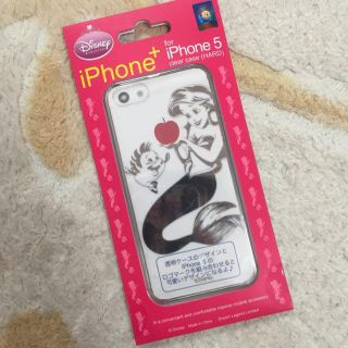 ディズニー(Disney)のリトルマーメイド iPhoneケース新品(モバイルケース/カバー)