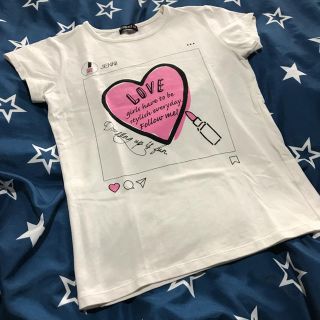 ジェニィ(JENNI)の美品✩JENNI✩ジェニーラブ✩コスメ柄Tシャツ✩150(Tシャツ/カットソー)