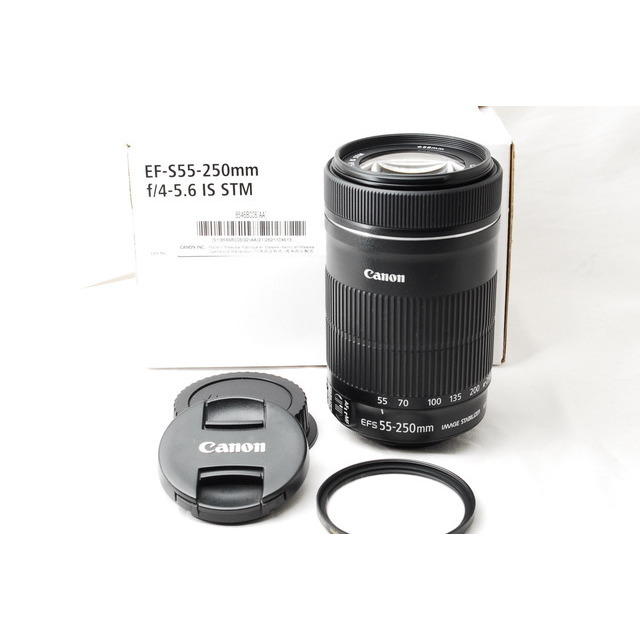 ☆高性能望遠☆音が静かで速い☆キャノンEF-S 55-250mm IS STM☆ | www