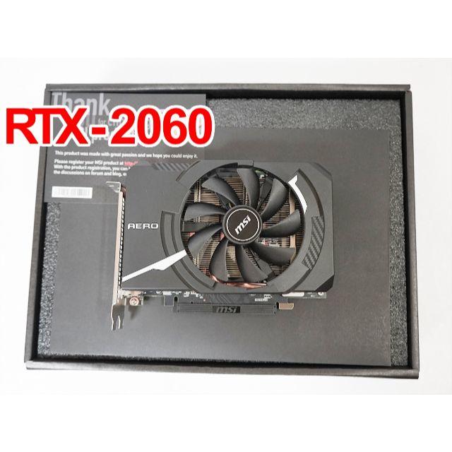 【極美品】MSI GeForce RTX 2060 AERO ITX 6G OC