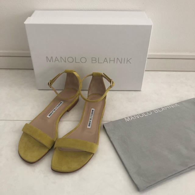 MANOLO  BLAHNIKスエードサンダル3623マノロブラニク